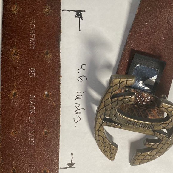 Roberto Cavalli soft leather belt - Picture 9 of 9